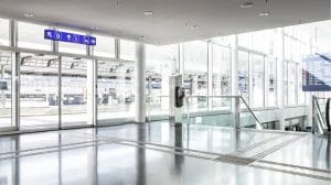Otomatik Fotoselli Cam Kayar Kapı Servis