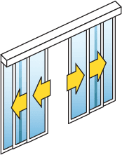Automatic Telescopic Door